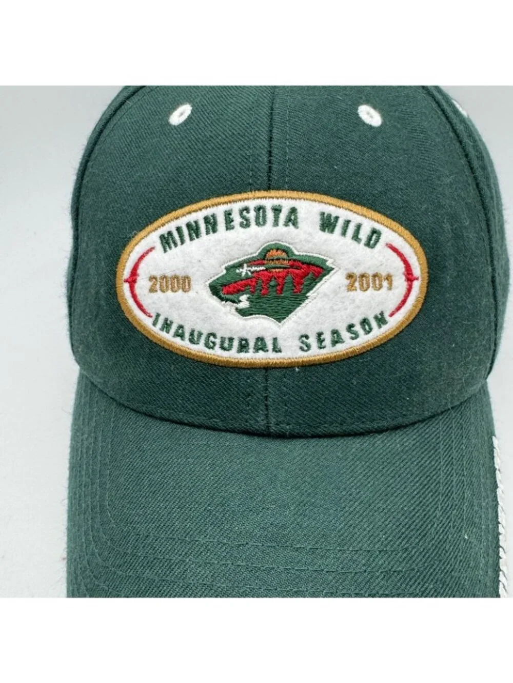 Vintage Minnesota Wild Inaugural Season 2000-2001 Hat Cap NHL Twins Enterprise